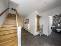 Flur und Treppe im Haus Timmermann